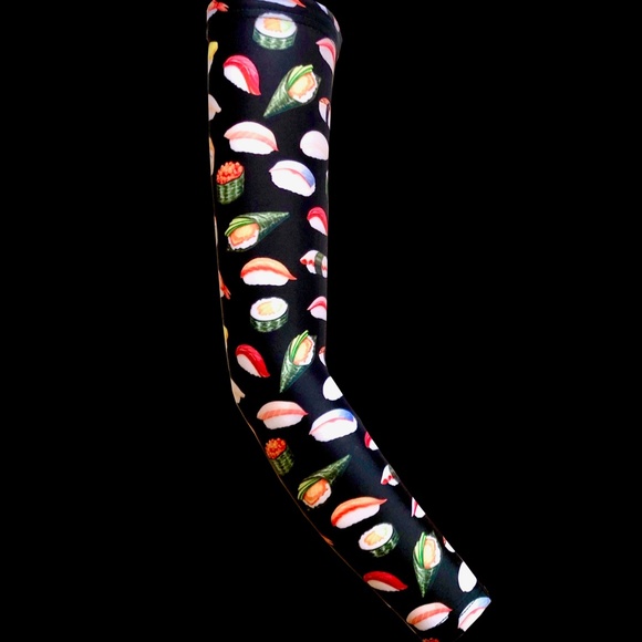 Sushi Printed Arm Sleeves /Arm Warmers /Sun Sleeve - Picture 2 of 9